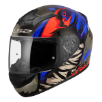 Casco Rookie Ls2 Weiler Negro Azul