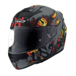 Cascos Integral moto Ls2 352 Rookie demon gris - Image 2