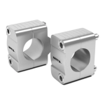 ELEVADOR DE MANUBRIO CLAMP 28MM WR5 W3D FAT BAR WIRTZ - Image 2