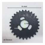Corrector leva 110 (28 dientes)