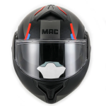 Casco MAC 628 Eclipse Vartell Plateado / Negro Mate - Image 2