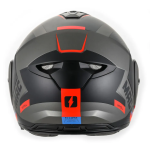 Casco MAC 628 Eclipse Vartell Plateado / Negro Mate - Image 4