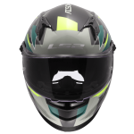 Casco LS2 816 Cosmos Astom Gris / Verde / Mate - Image 2