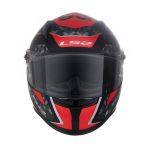 Casco LS2 816 Cosmos Strike Gris / Rojo / Mate - Image 3