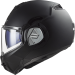 Casco LS2 906 Advant Solid Cromado Negro / Gris / Mate - Image 3