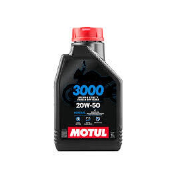 Aceite Motul 3000 4T 20w50 Mineral