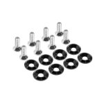 Kit 8 arandelas fresadas + 8 allen RB - Image 4